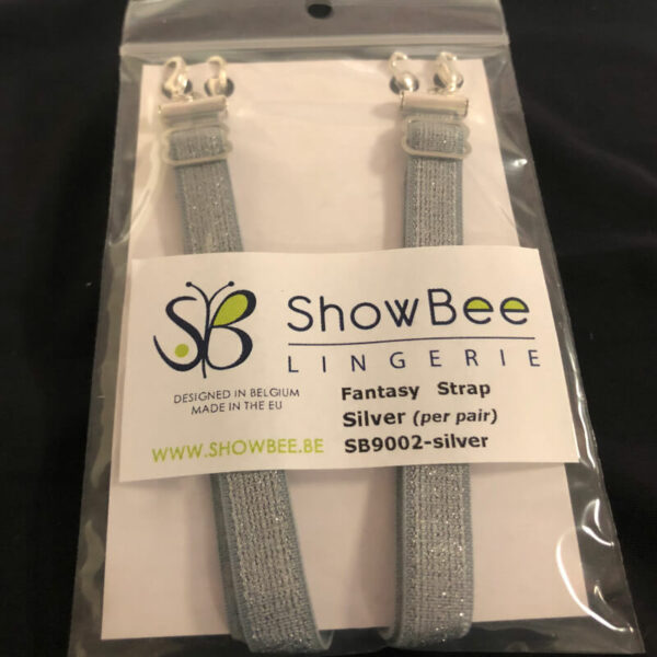 ShowBee colored strap silver reflecting - add some silver to your ShowBee - 2 straps per package